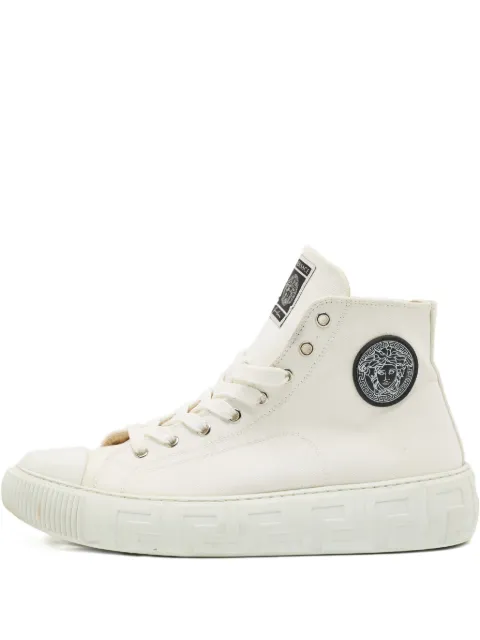 Versace Pre-Owned tenis altos Greca