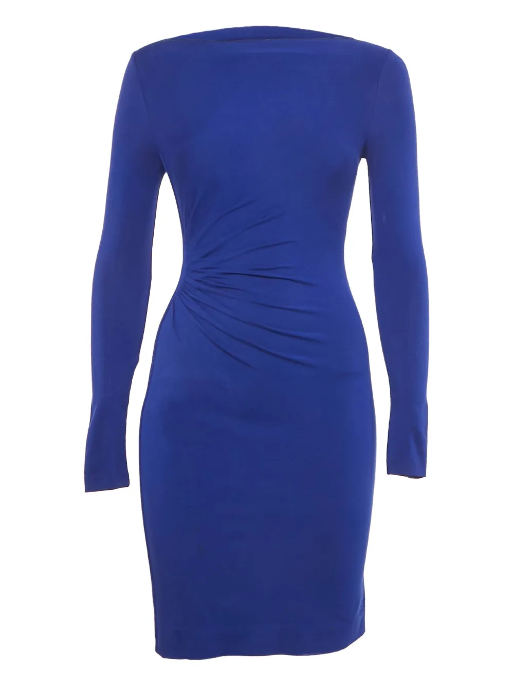 DVF Diane von Furstenberg pleat-detail mini dress - Blu