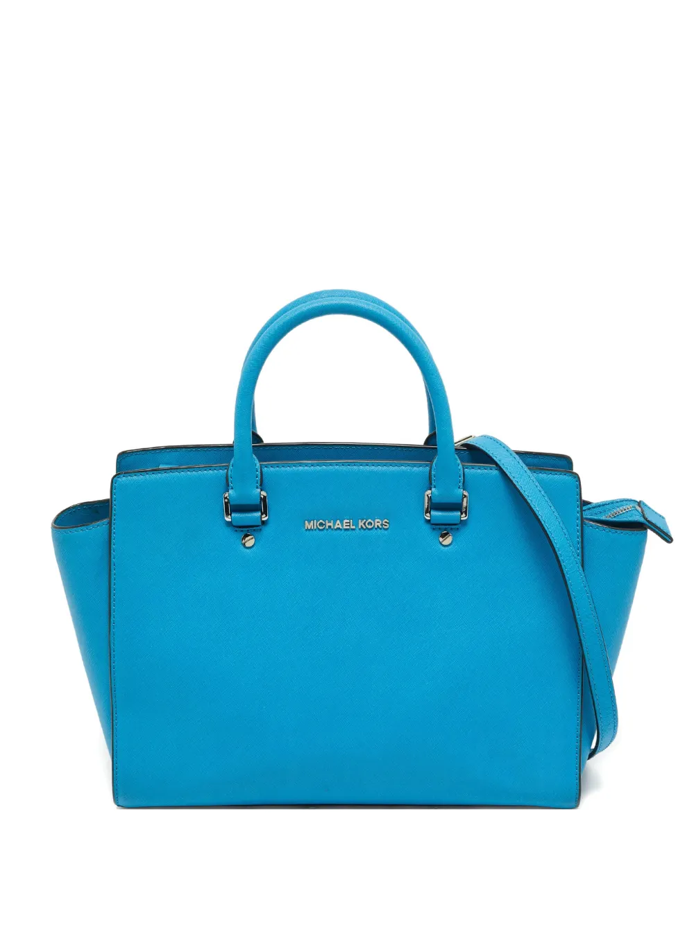 Michael Kors large Selma leather tote bag - Blu