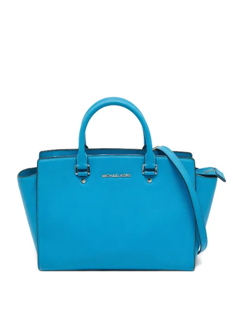 Michael Kors large Selma leather tote bag