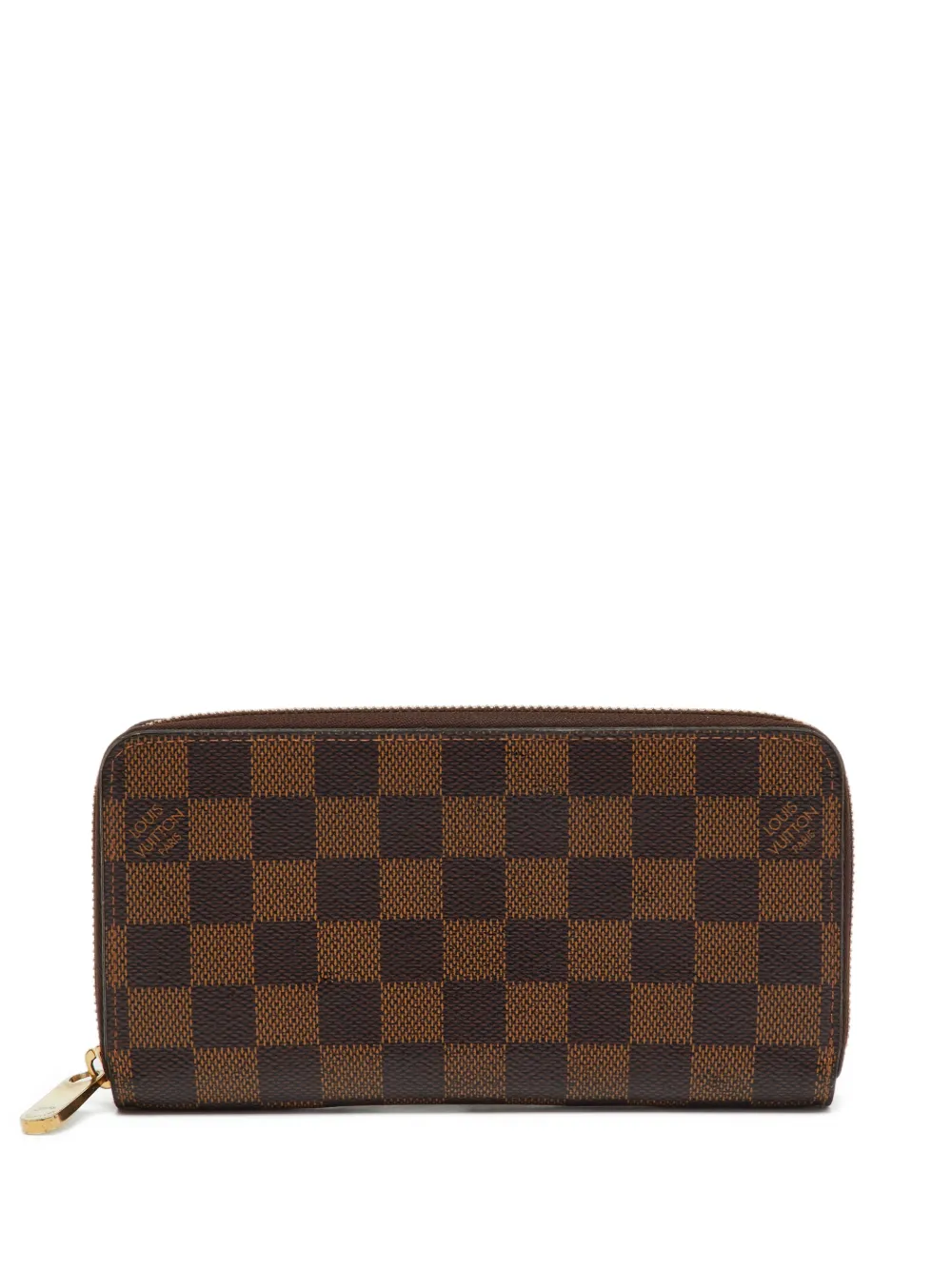 Louis Vuitton Pre-Owned damier canvas zippy wallet | marrón | Image 1