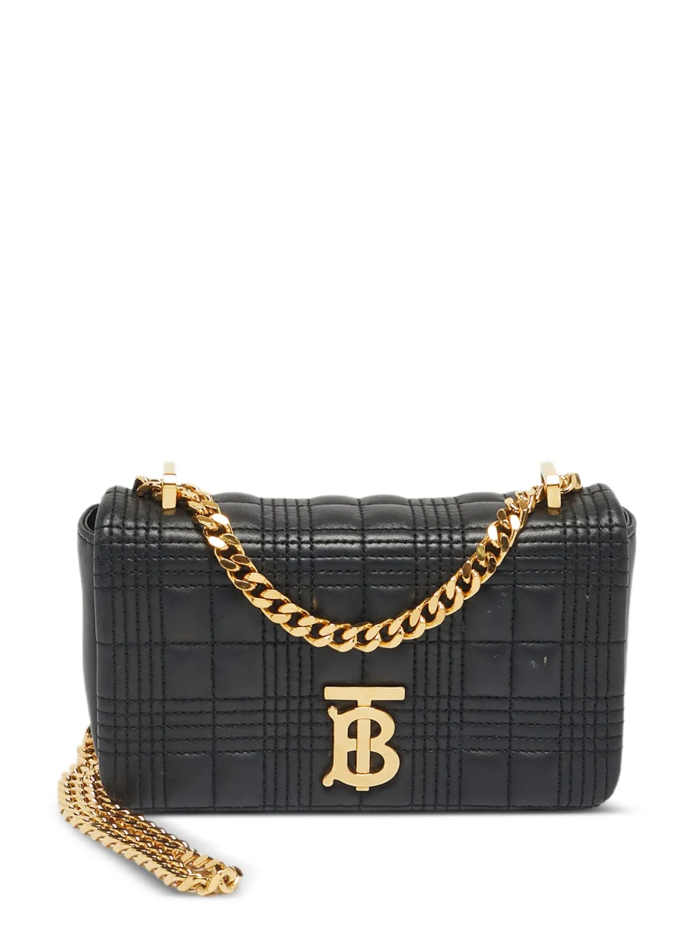 Burberry Pre-Owned Borsa a tracolla Love mini trapuntata - Nero