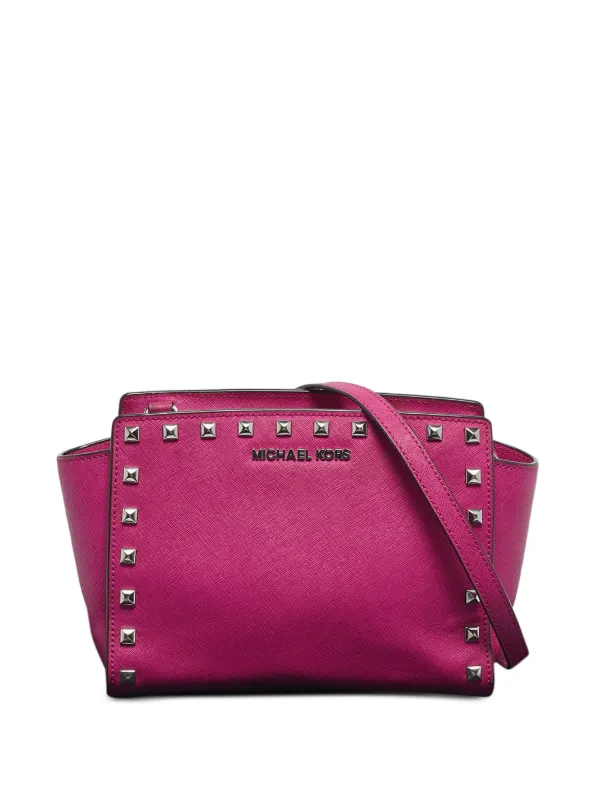 Michael Michael Kors Selma スタッズ ショルダーバッグ | ピンク 