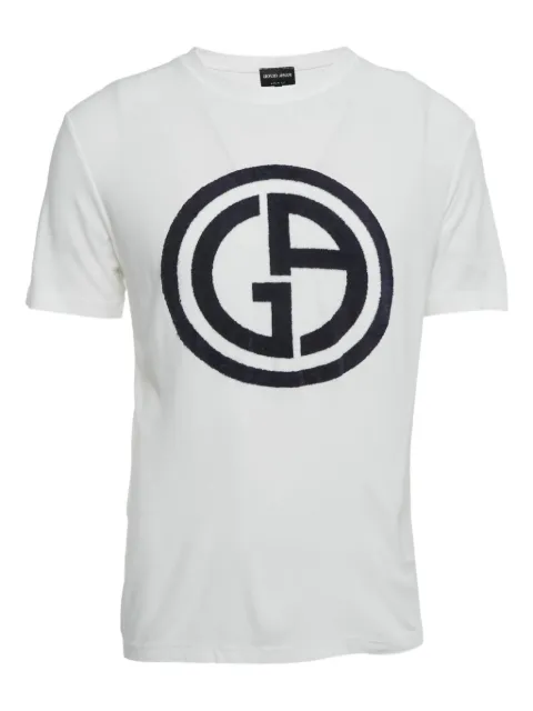Giorgio Armani Pre-Owned logo-print T-shirt