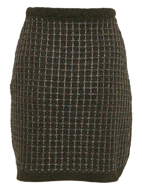 SANDRO tweed mini skirt
