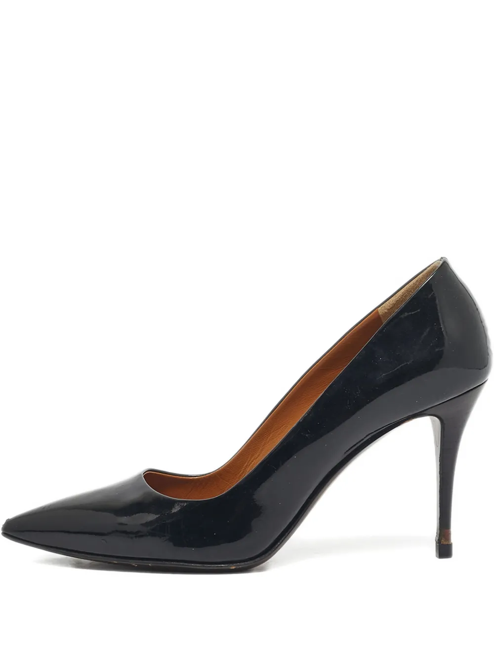 Fendi Pre-Owned pointed toe leather shoes - Schwarz