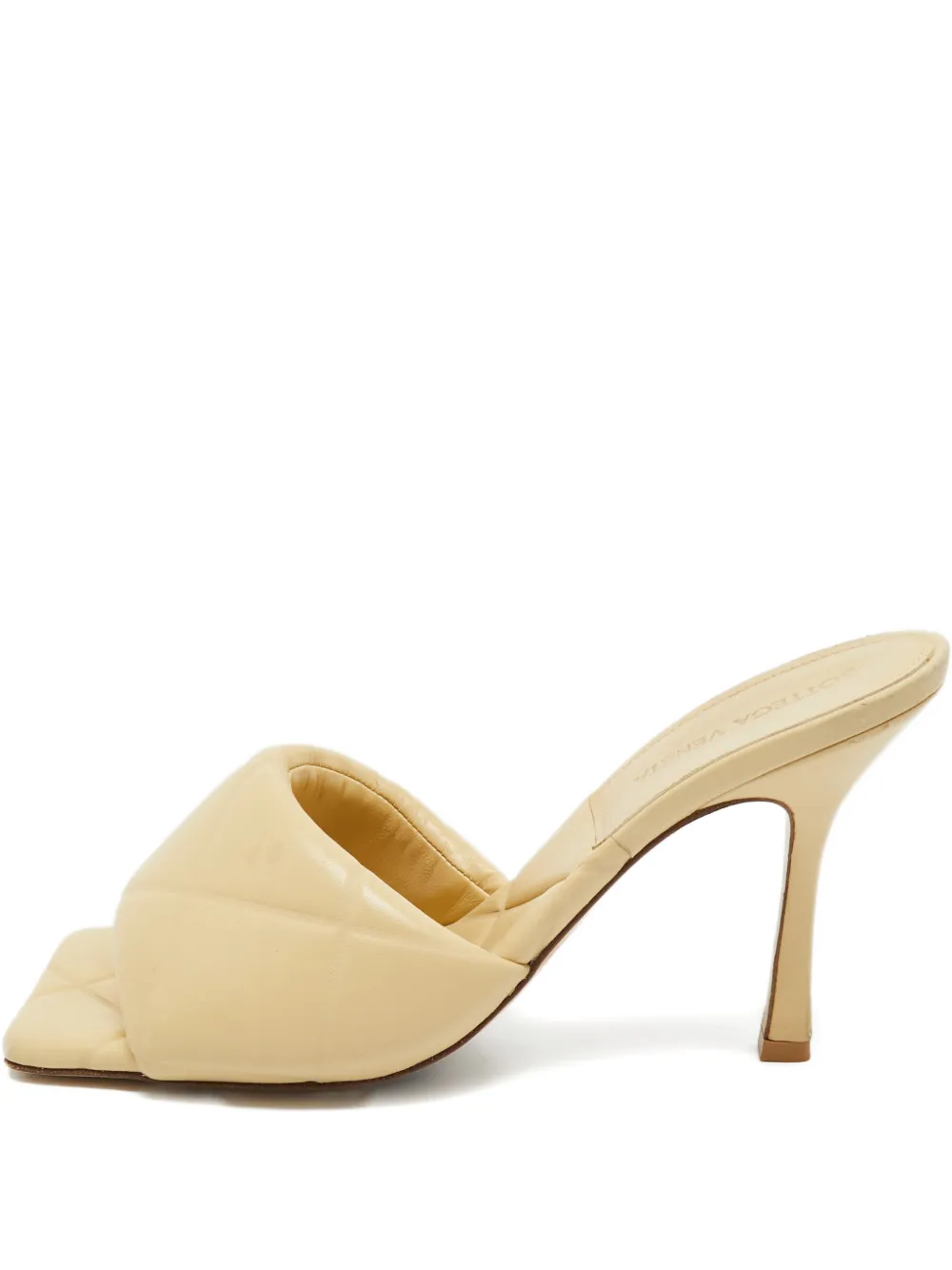 Bottega Veneta Pre-Owned Lido quilted leather sandals - Toni neutri