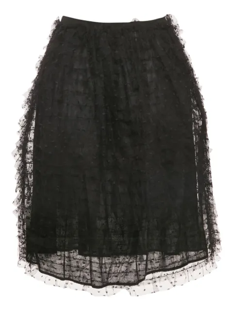 Valentino Pre-Owned tulle layered skirt