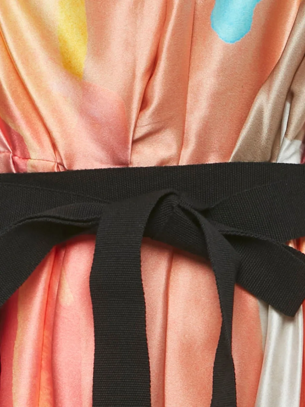 Roksanda multicolour silk dress - Oranje