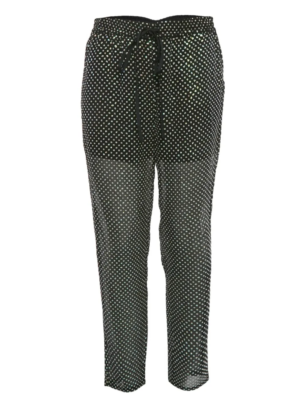 Valentino Pre-Owned drawstring-waist trousers | negro | Image 1
