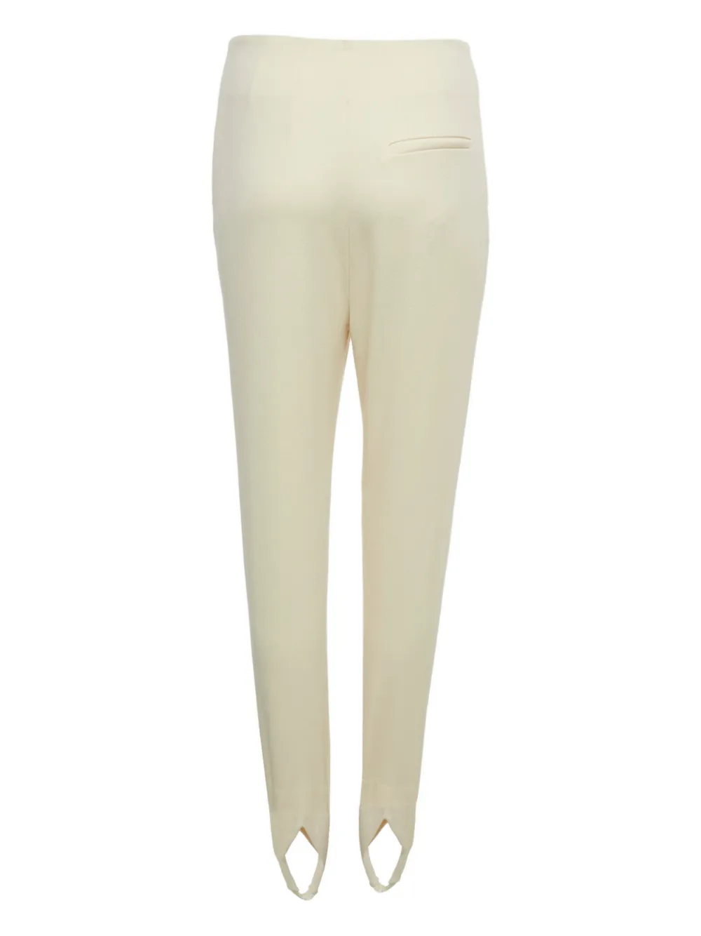 Nanushka concealed-closure trousers - Beige