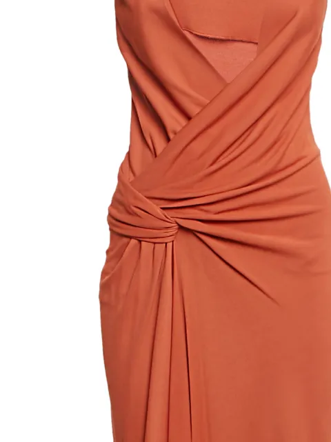 Ferragamo Pre-Owned V-neck midi dress