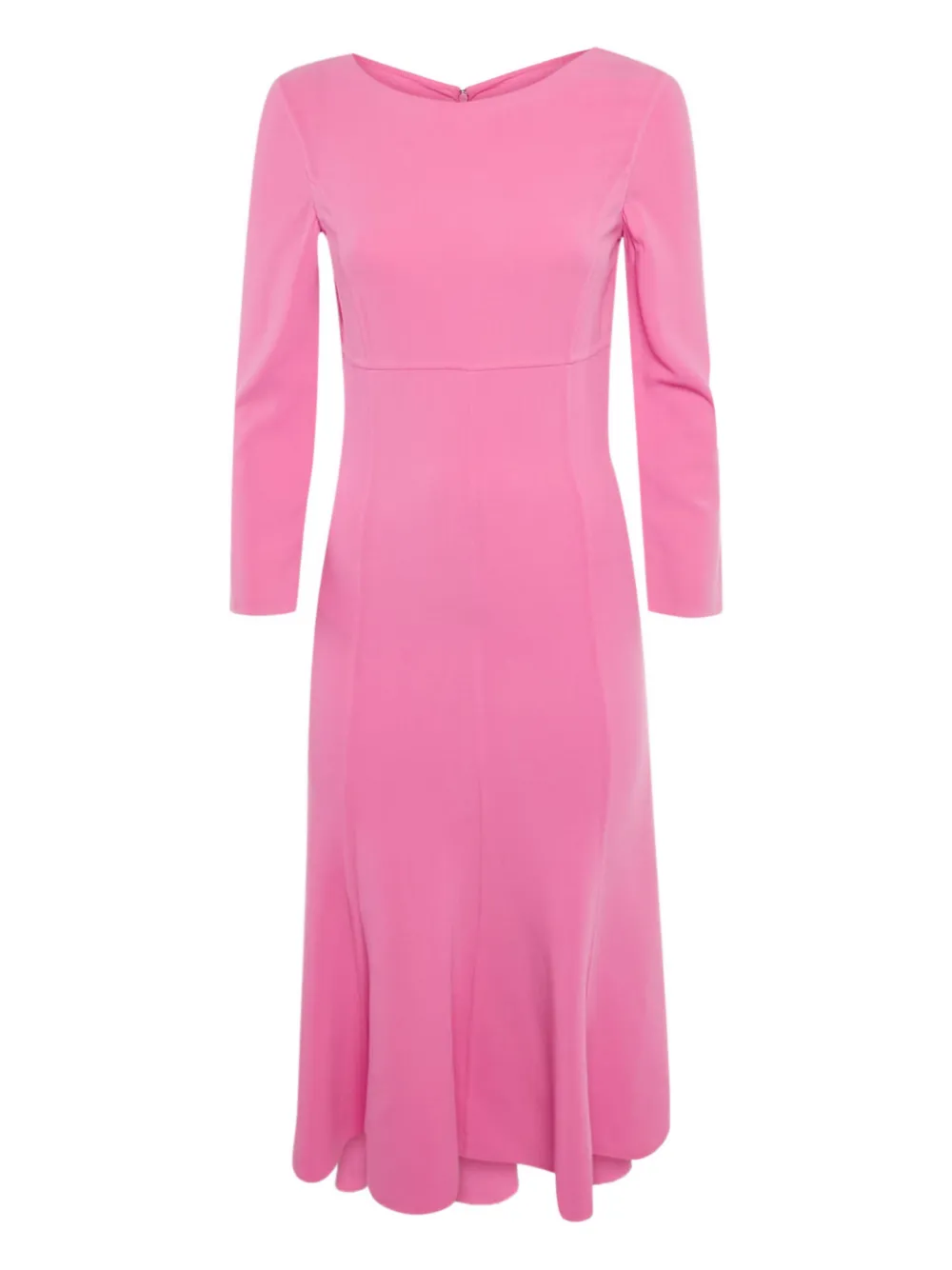 Michael Kors long-sleeve midi dress - Rosa
