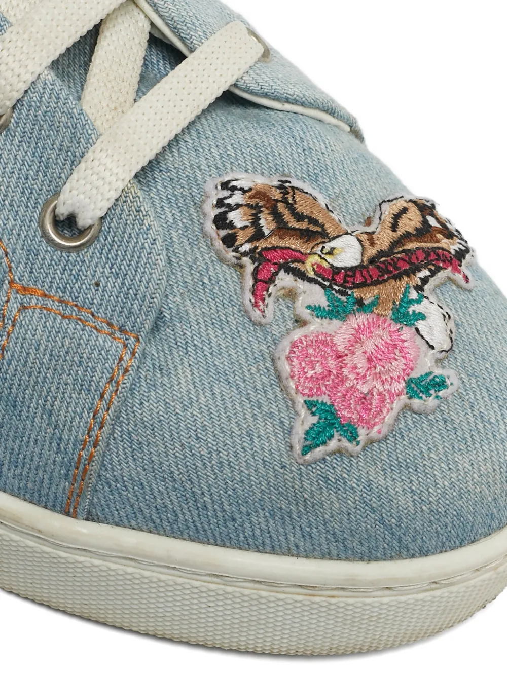 Philipp Plein studded high-top sneakers - Blauw