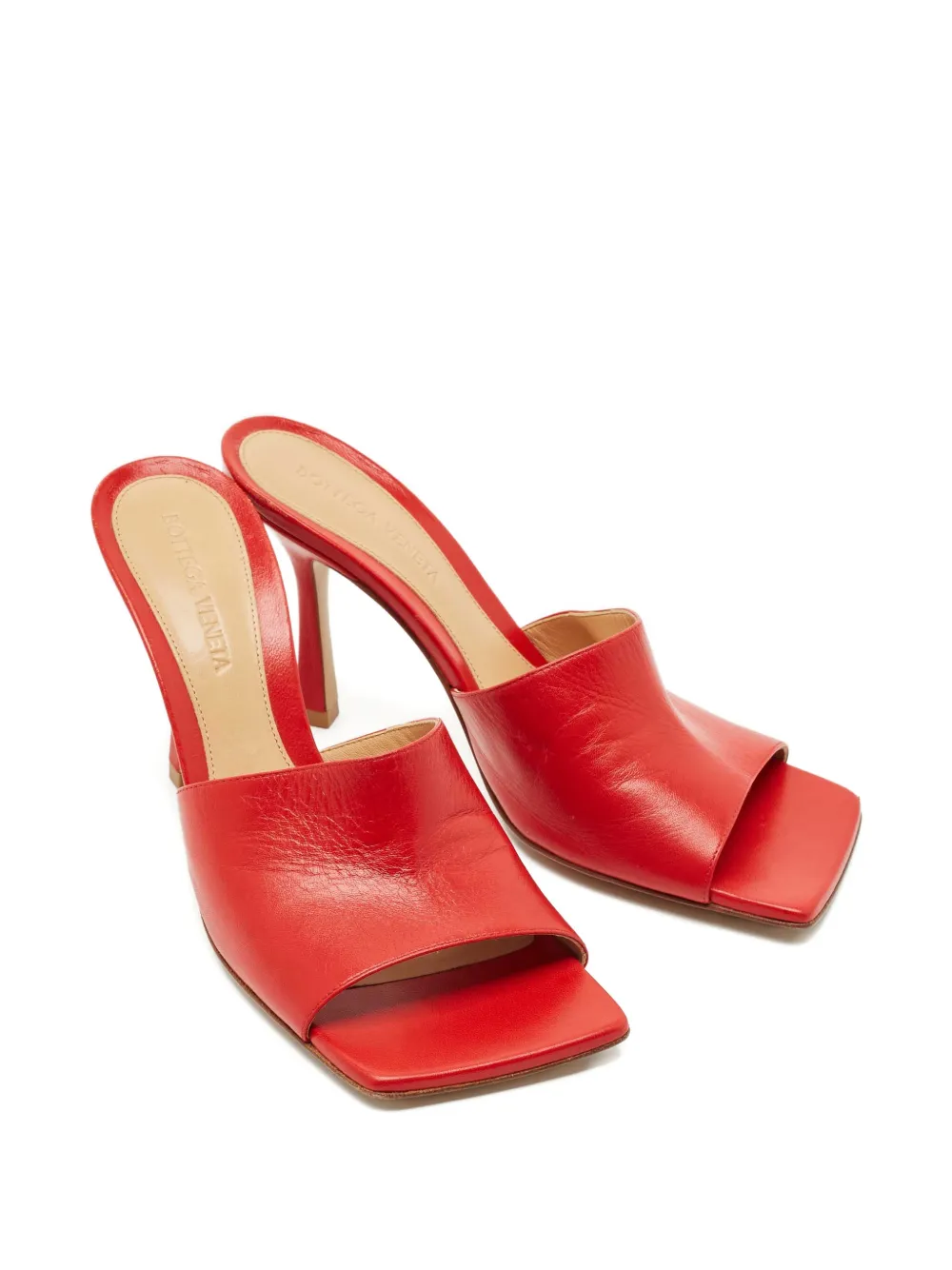Bottega Veneta Pre-Owned Lido woven sandals - Rood