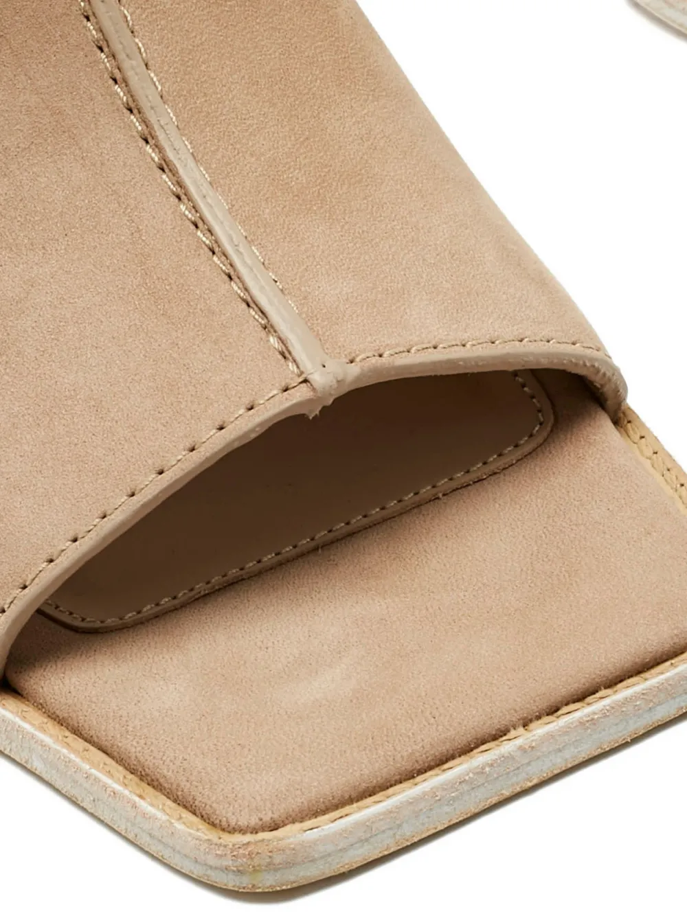 Jacquemus Pre-Owned suede sandals - Beige