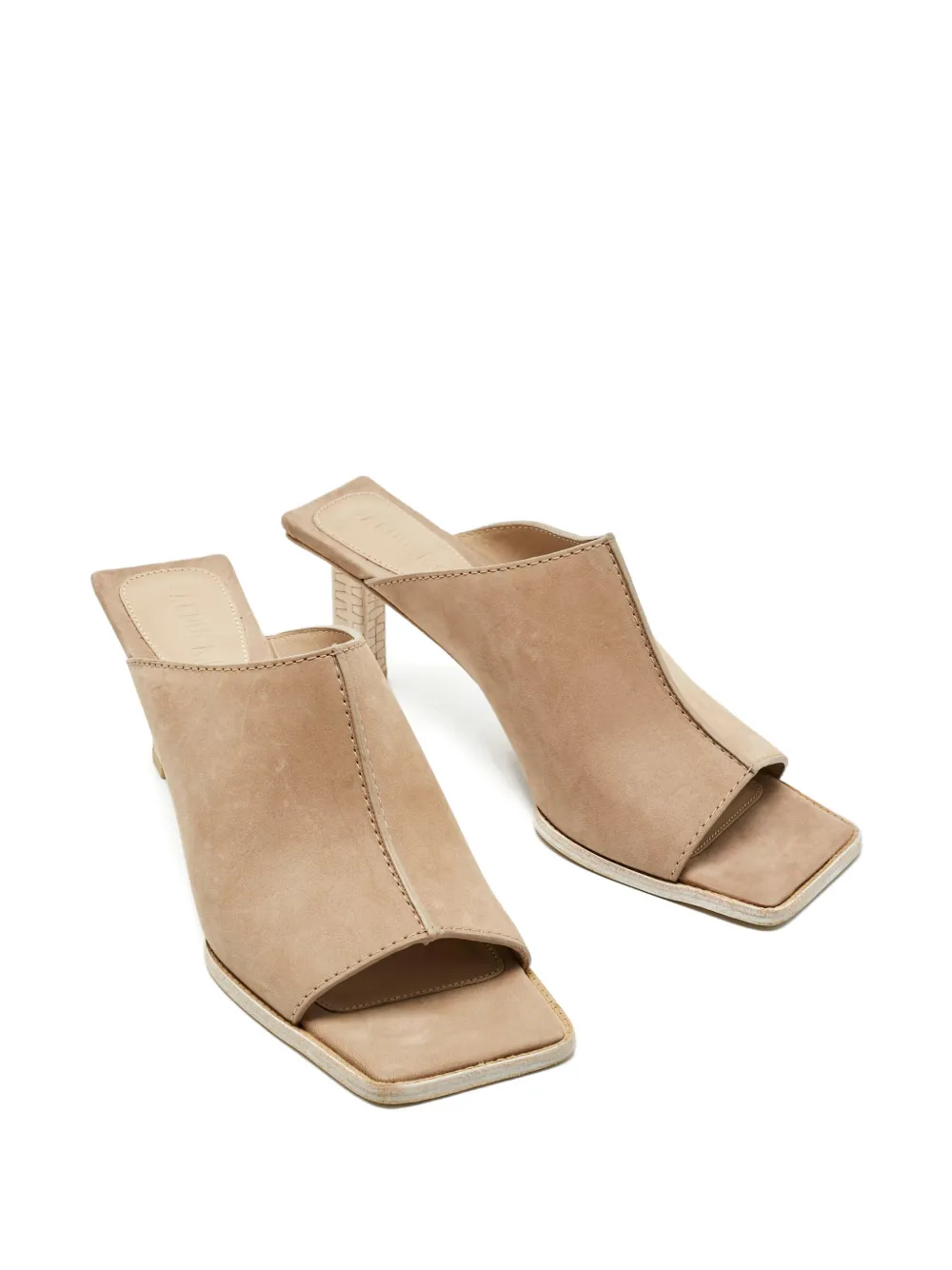 Jacquemus Pre-Owned sandales en daim | Image 2