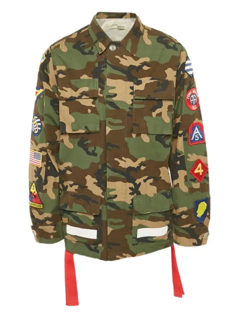 Off-White Pre-Owned camouflage-pattern jacket
