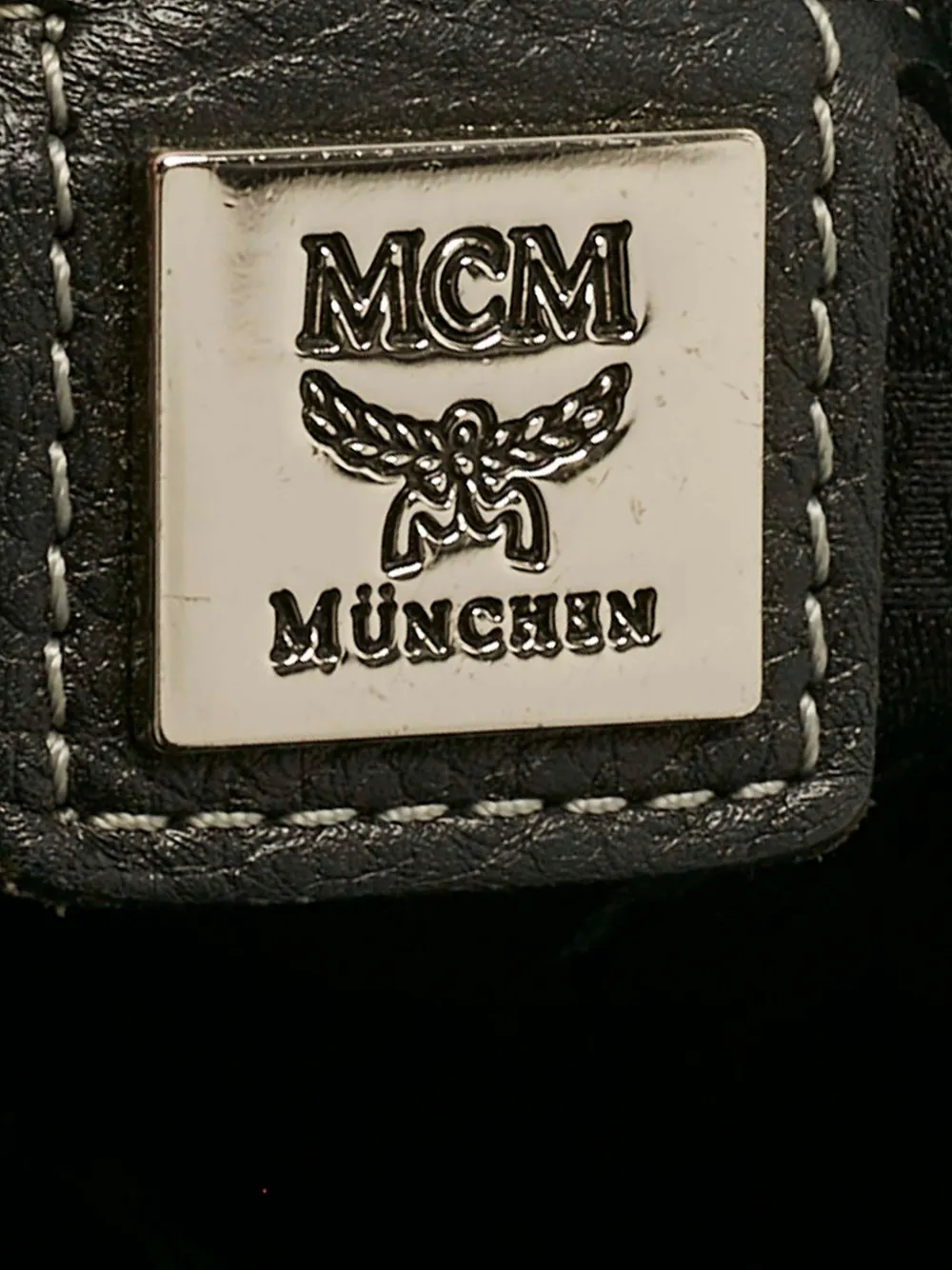 MCM Pre-Owned monogram-print satchel | Image 2