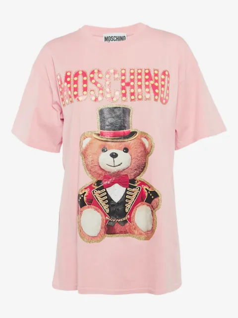Moschino Pre-Owned Teddy-print T-shirt