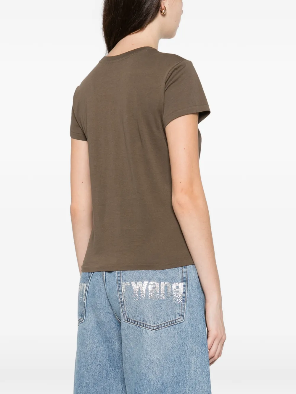 Polo Ralph Lauren T-shirt met logo Bruin