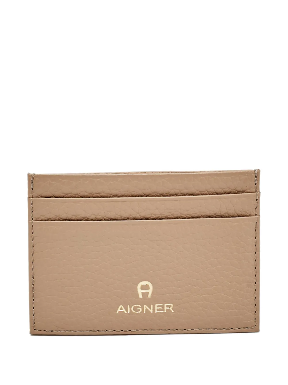 Aigner Vintage leather card holder - Toni neutri