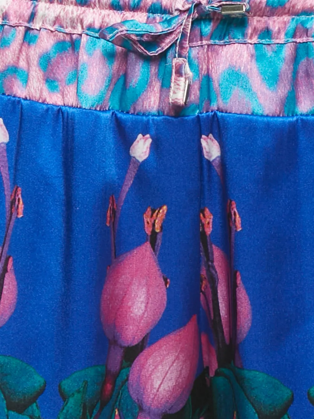 Roberto Cavalli Vintage floral-print trousers - Blauw