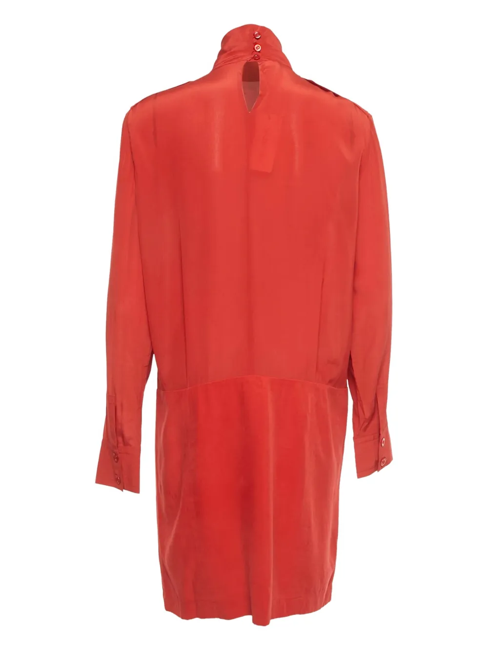 See by Chloé crepe silk mini dress - Rood