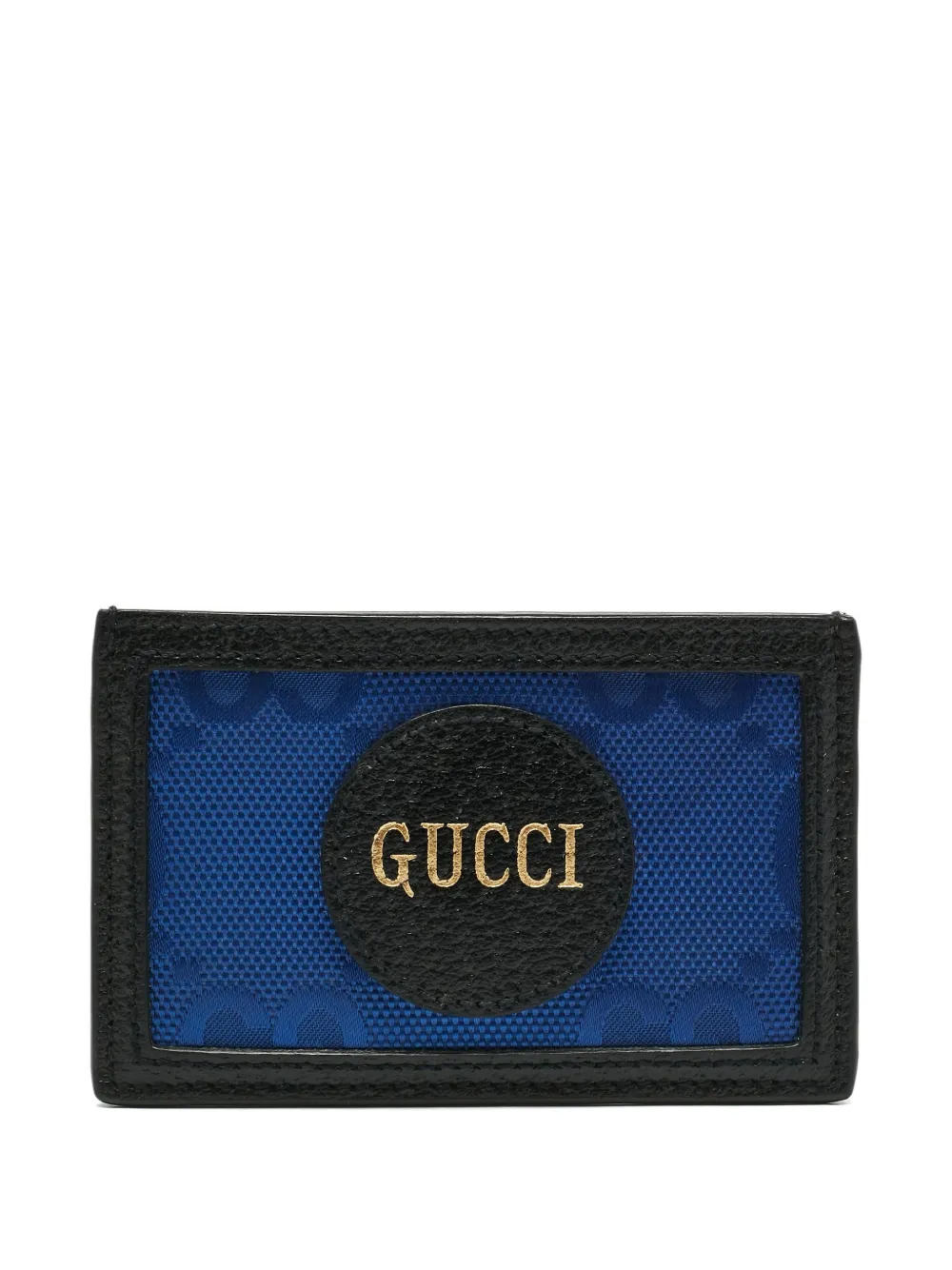 Gucci Pre-Owned logo-detail leather card holder - Nero