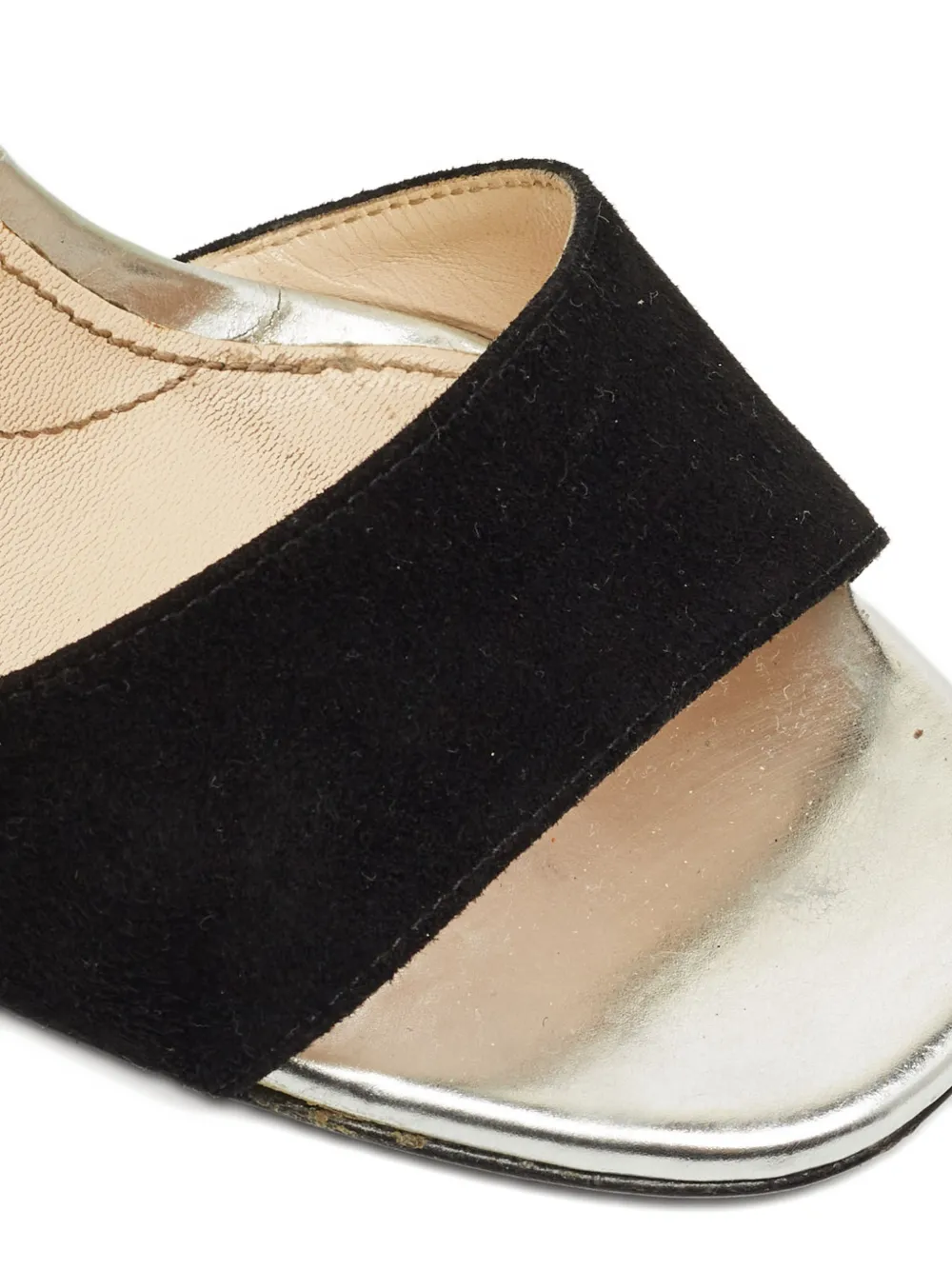 Prada Pre-Owned block heel ankle strap sandals | Image 2