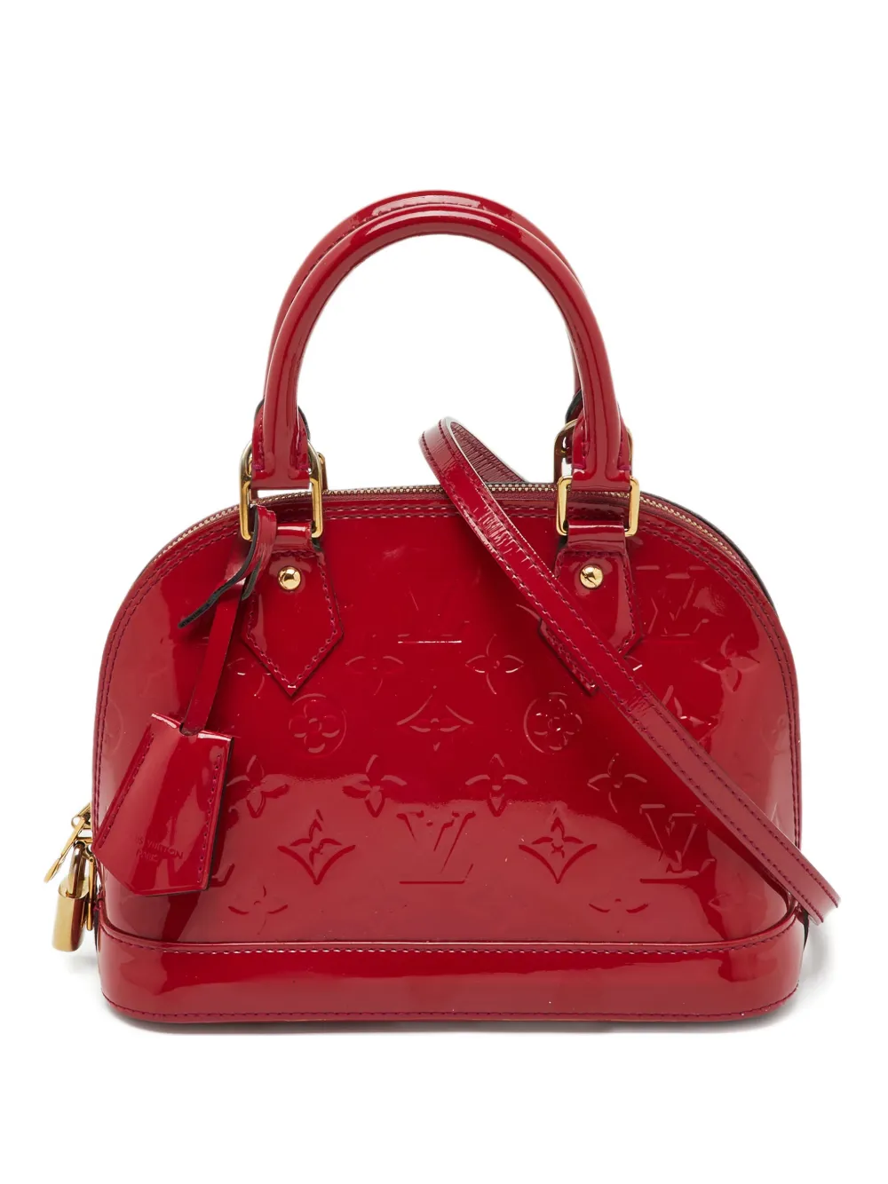 Louis Vuitton Pre-Owned Borsa tote BB Alma con monogramma 2014 - Rosso