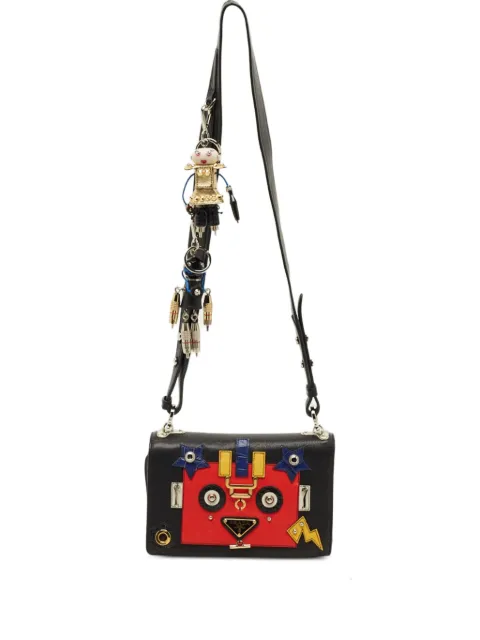 Prada Pre-Owned robot leather shoulder bag