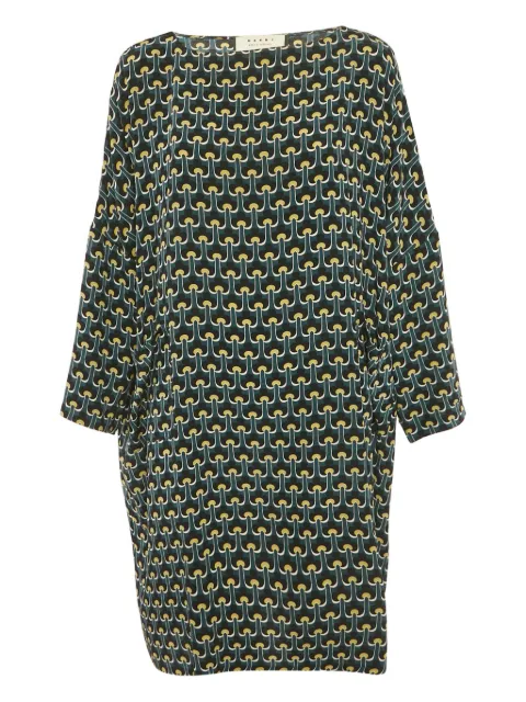 Marni Pre-Owned silk print mini dress
