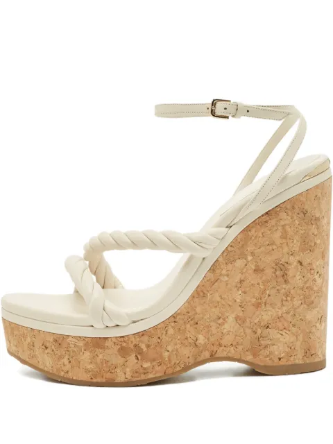 Jimmy Choo Pre-Owned Diosa wedge sandals