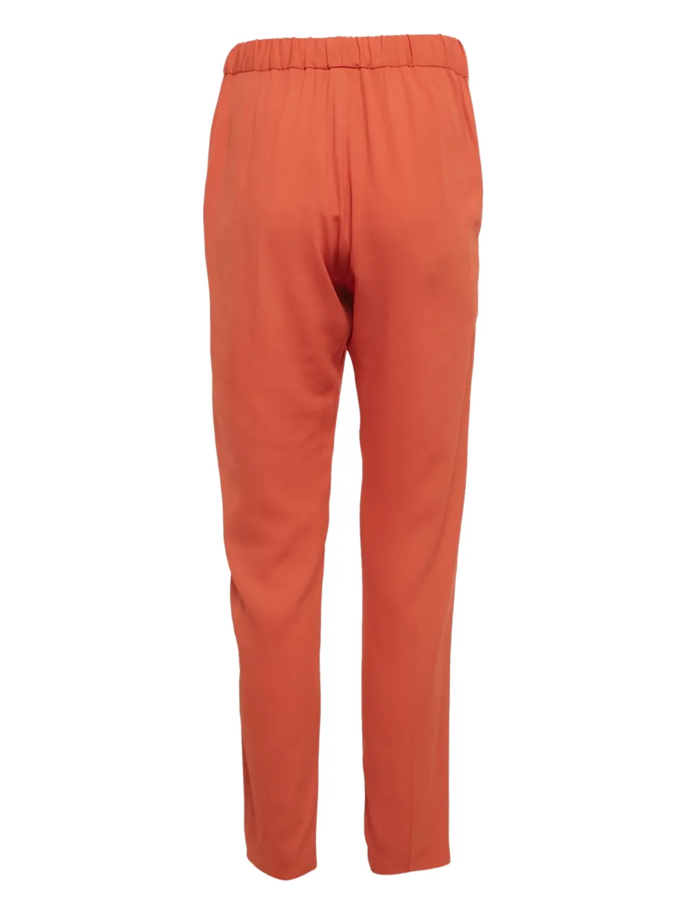Dries Van Noten Pre-Owned crepe tailored trousers - Oranje