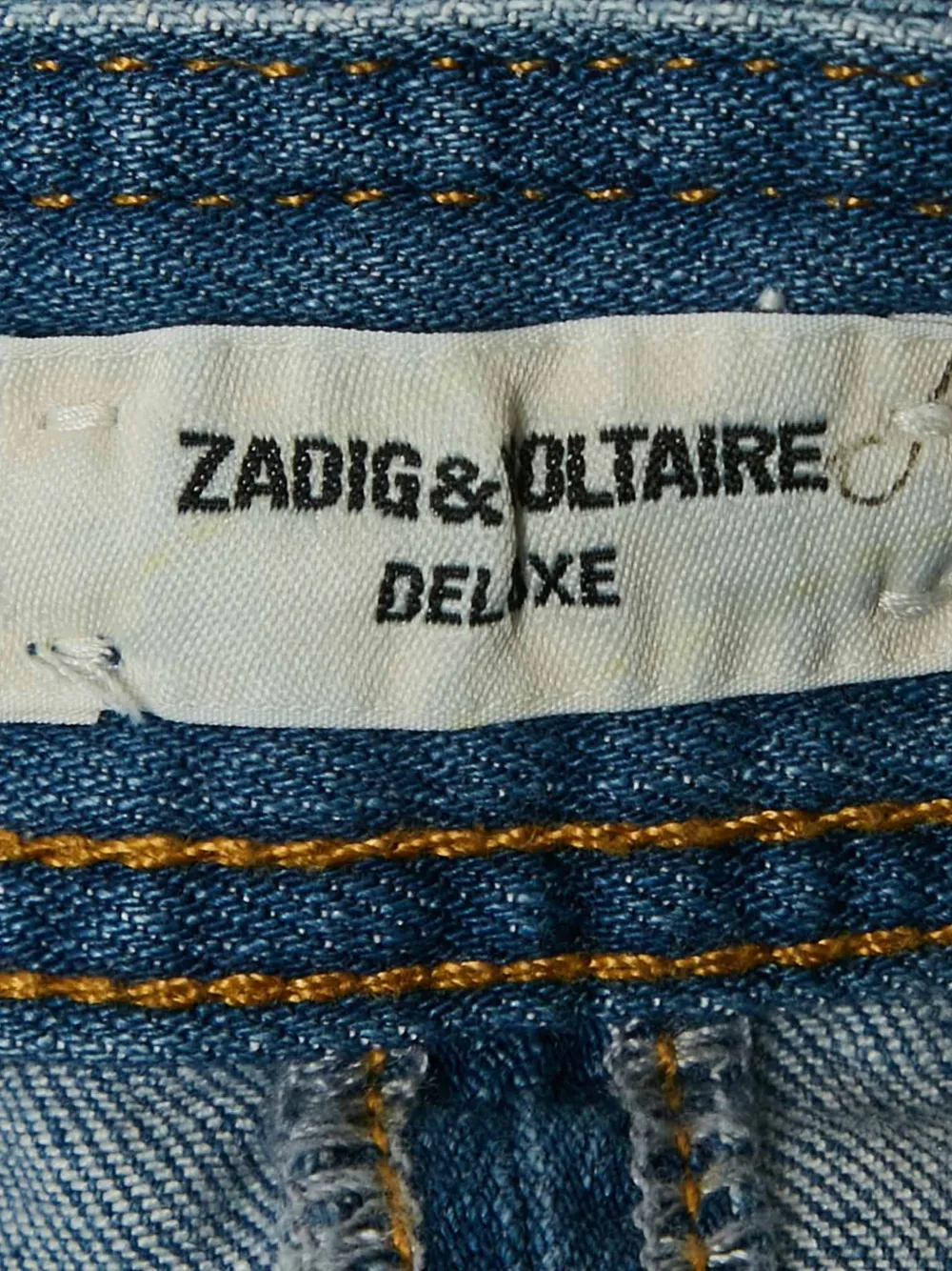 Zadig&Voltaire embroidered skirt - Blauw
