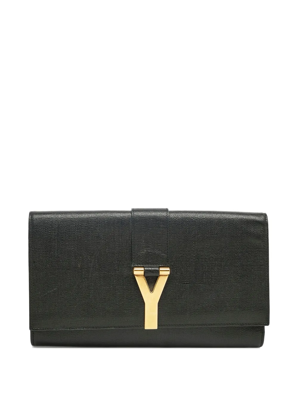 Saint Laurent Pre-Owned Clutch Y-Ligne - Nero