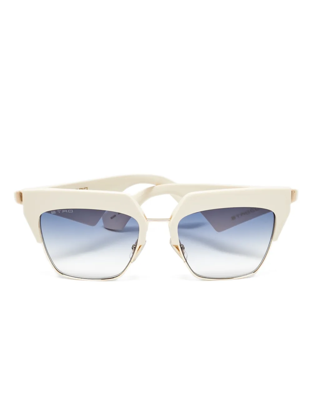 Etro Pre-Owned square gradient sunglasses | Neutrals | Image 1