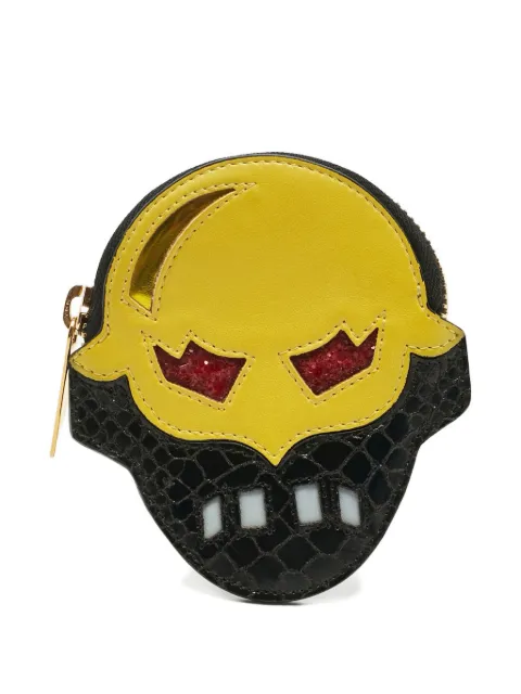 Stella McCartney Pre-Owned mask snakeskin coin wallet