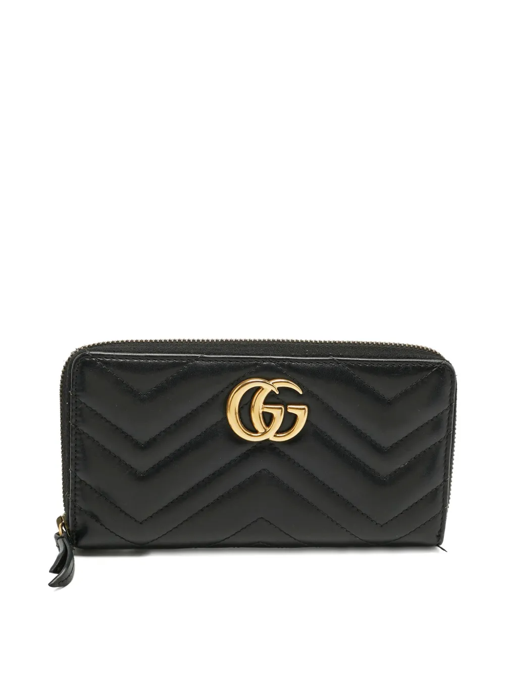 Gucci Pre-Owned Portafoglio GG matelassé - Nero