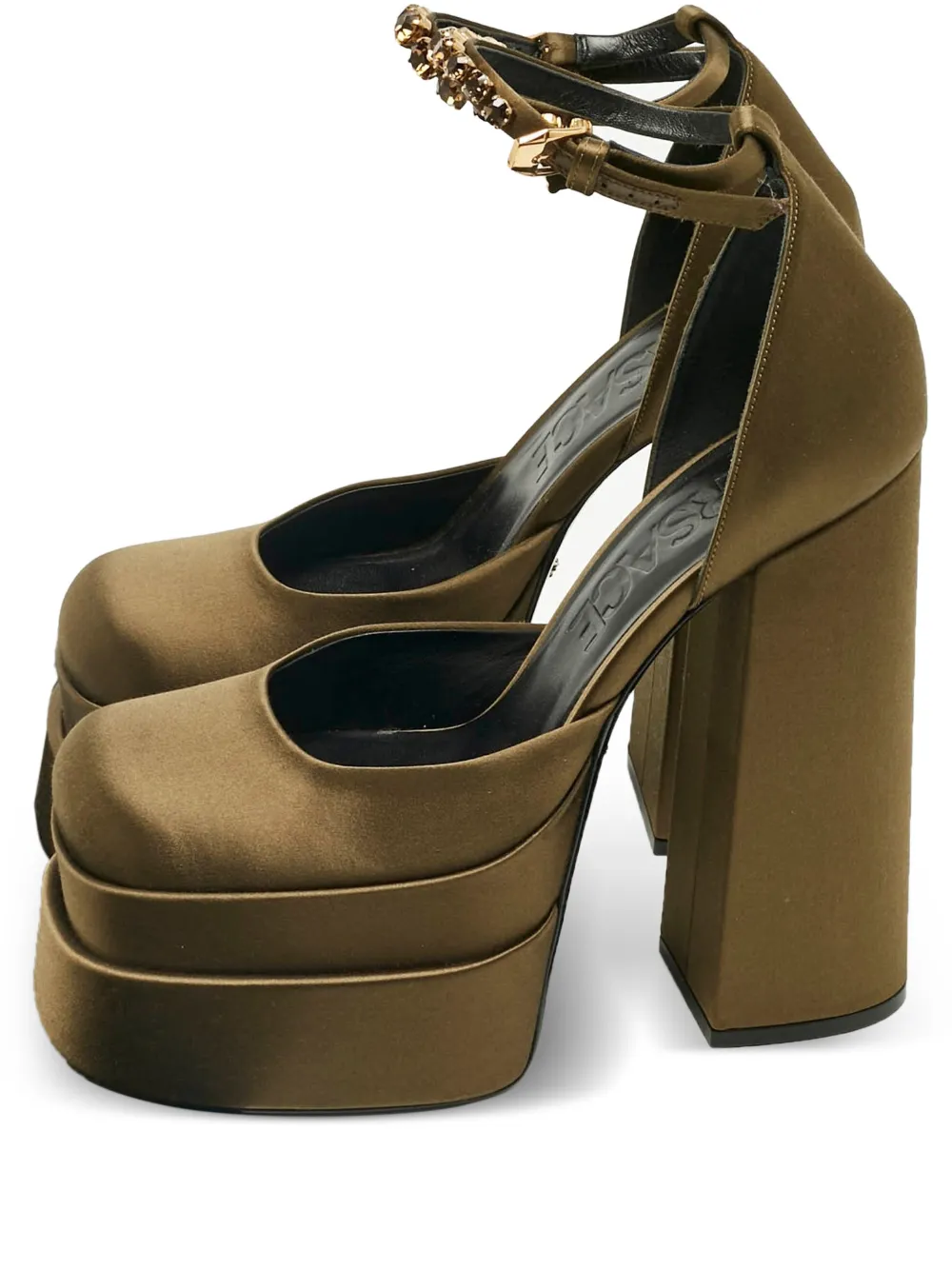 Versace Pre-Owned Aevitas platform pumps - Grün