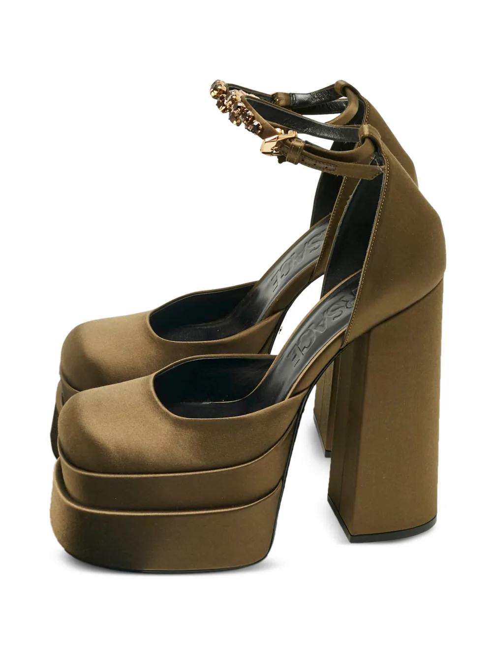 Versace Pre-Owned Aevitas platform pumps - Verde