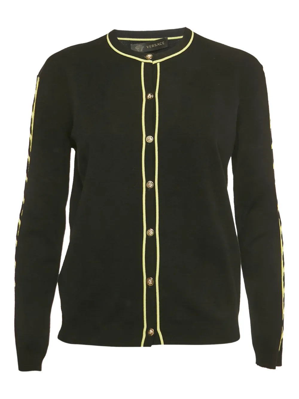 Versace Pre-Owned buttoned cardigan | Black | Image 1