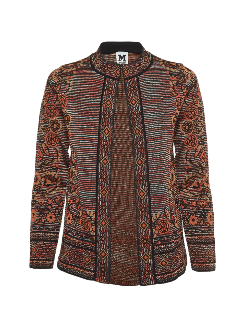 Missoni Pre-Owned Cardigan a fantasia - Marrone