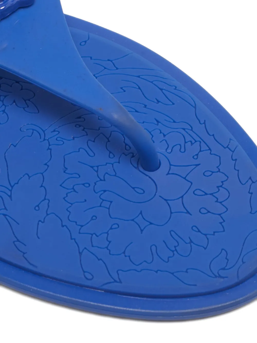 Versace Pre-Owned Medusa rubber slides - Blauw