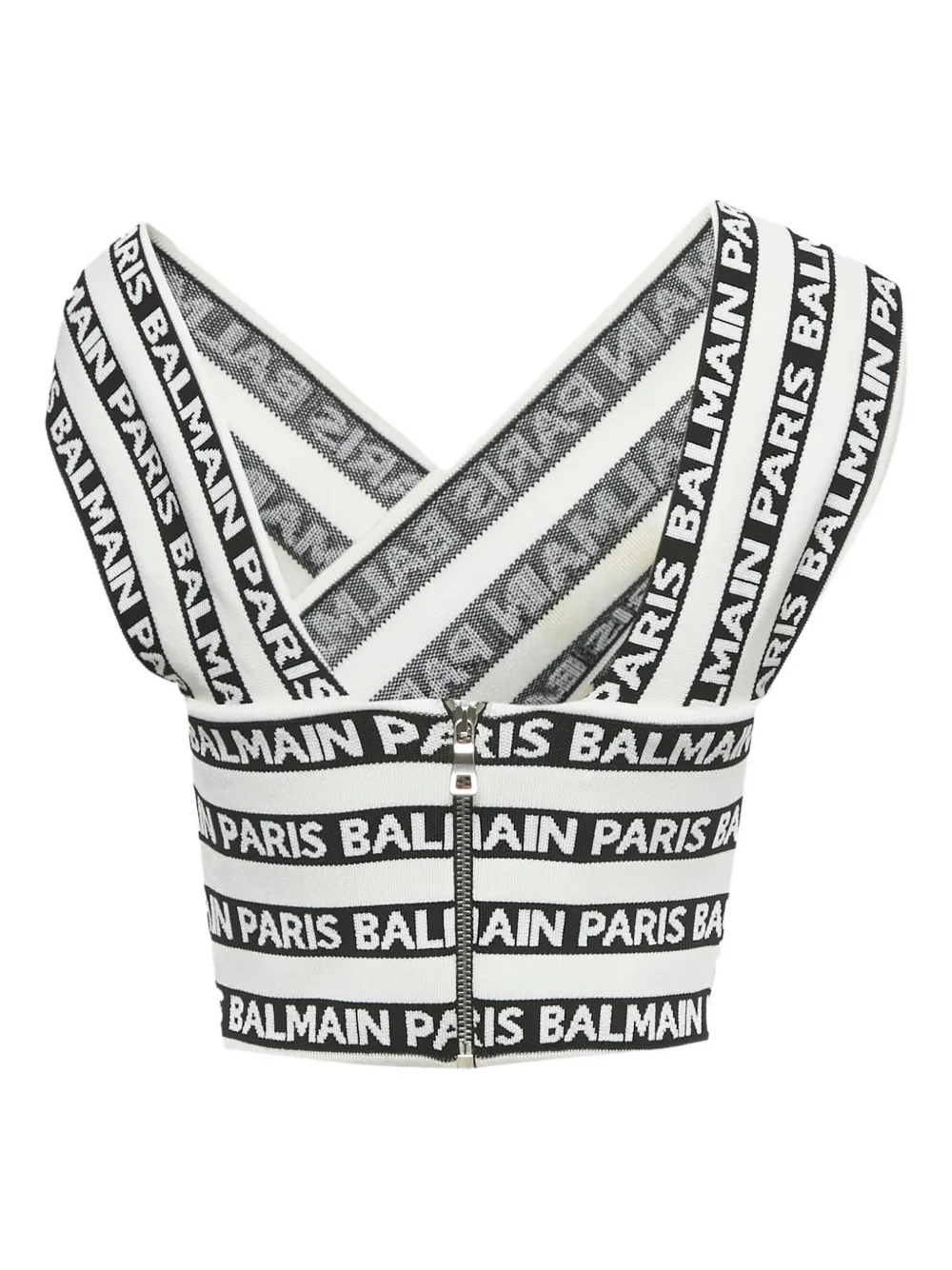Balmain Pre-Owned crossover-banded top | Image 2