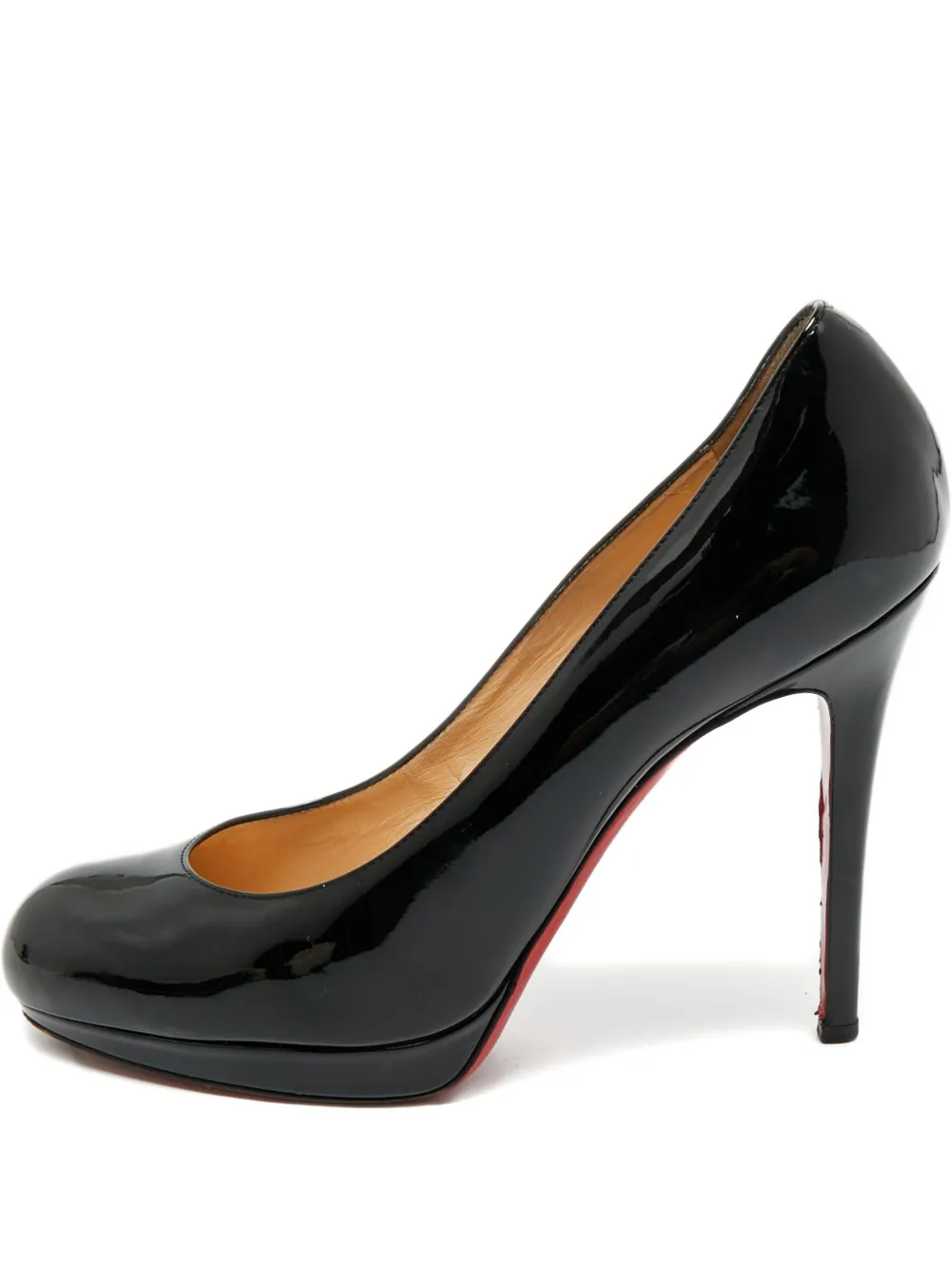 Christian Louboutin Pre-Owned leather stiletto-heel pumps - Schwarz