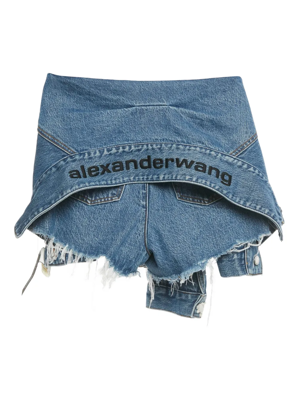 Alexander Wang jacket trims denim trousers - Blauw