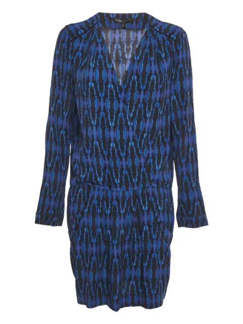 Maje printed mini dress