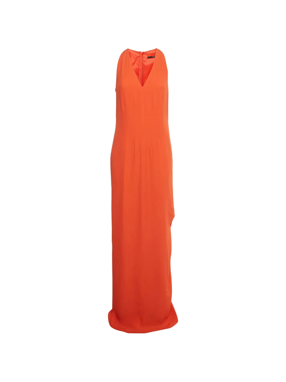 BOSS V-neck maxi dress - Arancione